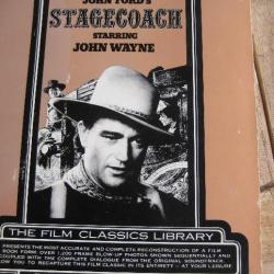 "PRIX EN BAISSE "JOHN WAYNE -STAGECOACH- LIVRE images par images et DISQUE LP STAGECOACH DIALOGUES