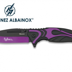 Collectionez ce Couteau Pliant TRIBAL violet Lame de 8.7 cm