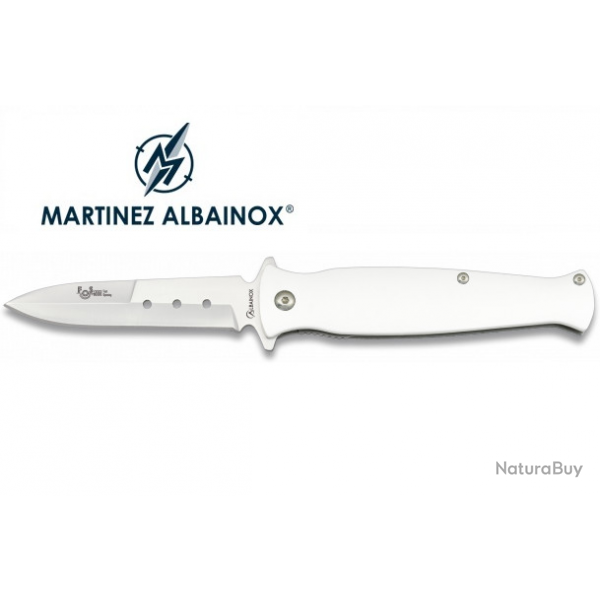 Couteau Pliant Blanc  Lame de 9.2 cm
