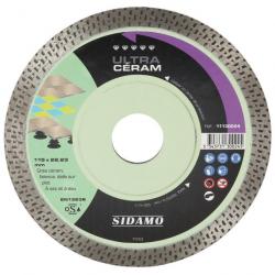 Disque Diamant Ultra Ceram D. 115 X 22,23 X H 10 Sidamo