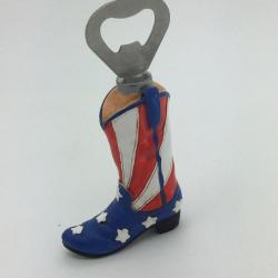 Decapsuleur botte drapeau USA