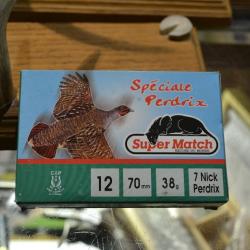 cartouches pujolle perdrix 38gr 12x70 pb 7N