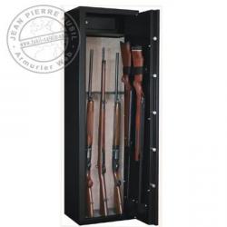Armoire forte 8 armes à lunette + 2 dans la porte + coffre - INFAC Sentinel