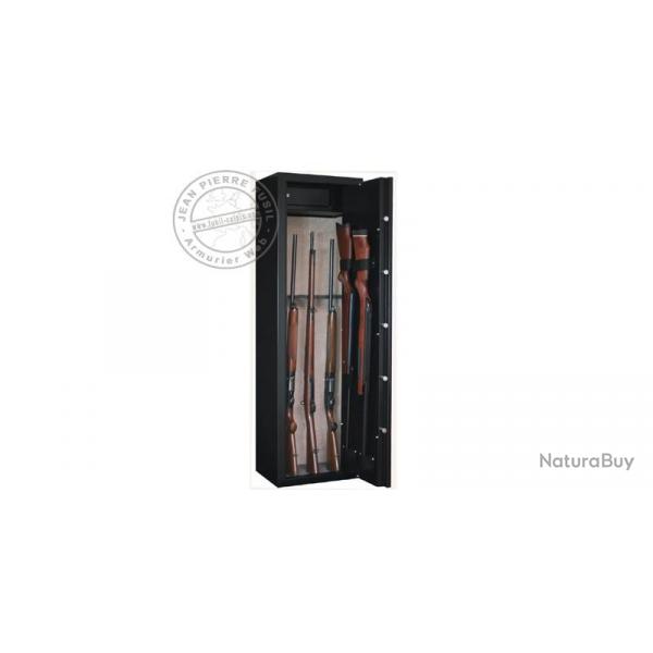 Armoire forte 8 armes  lunette + 2 dans la porte + coffre - INFAC Sentinel