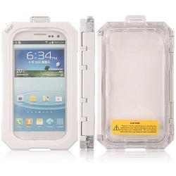 IPEGA Coque Case Etanche Waterproof pour Samsung Galaxy S3 S4 i9300 i9500, Couleur: Blanc
