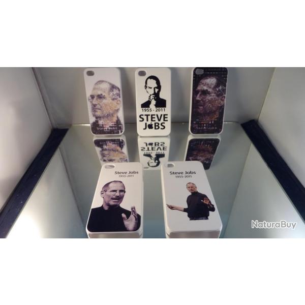 Coque Bumper pour iPhone 4 / 4S, Couleur: B, Modele: 6.Coque Case Steve Jobs