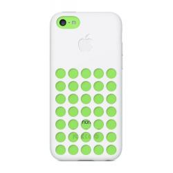 Coque Silicone pour iPhone 5C, Couleur: Blanc