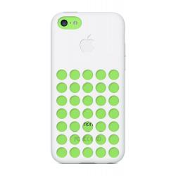 Coque Silicone pour iPhone 5C, Couleur: Blanc
