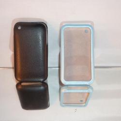 Coque Bumper pour iPhone 3G / 3GS, Couleur: Noir, Modele: 2.Coque Case Cuir
