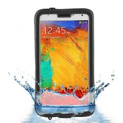 IPEGA Coque Etanche Waterproof iPhone Samsung Galaxy Note, Couleur: Noir/Blanc , Smartphone: Samsun