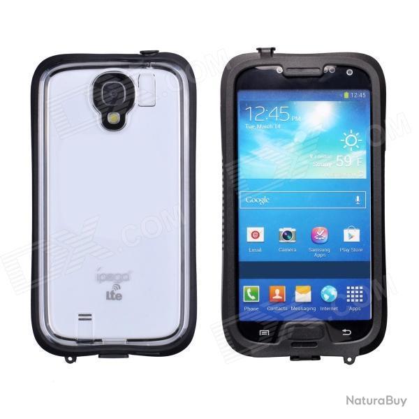 IPEGA Coque Etanche Waterproof iPhone Samsung Galaxy Note, Couleur: Noir, Smartphone: Samsung Galax