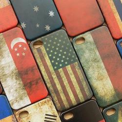 Coque Case Drapeau Flag Vintage Apple iPhone Samsung Galaxy Note, Smartphone: Apple iPhone 4 / 4S,