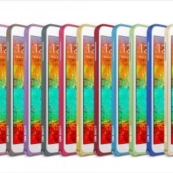 LOVE MEI Coque Bumper Aluminium Ultra Leger pour iPhone Samsung, Couleur: Noir Black 2, Smartphone: