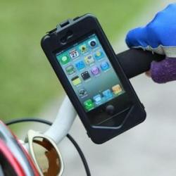 Coque Support Etanche Velo VTT Quad Scooter iPhone, Couleur: Noir, Modele: Apple iPhone 5 / 5S
