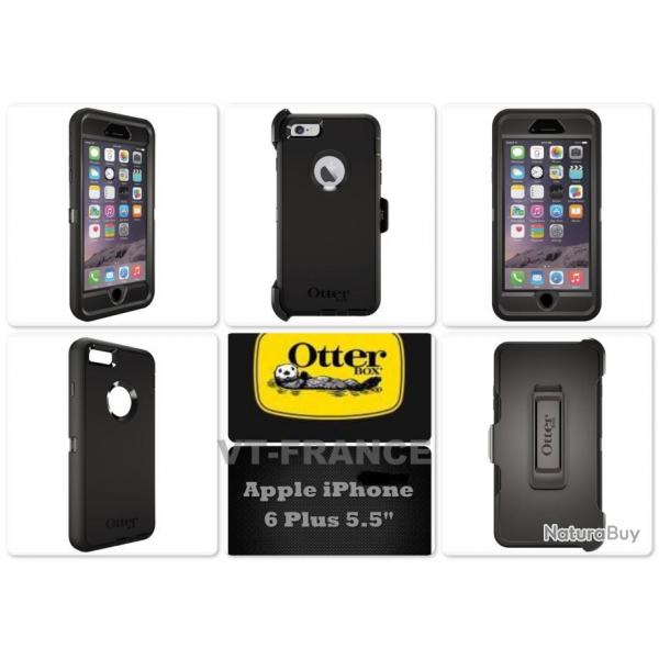 Coque Anti Choc Otterbox Defender pour iPhone, Couleur: Noir, Smartphone: iPhone 6/6S SKU:77-52176