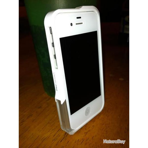 Element Case Coque pour iPhone, Couleur: Blanc, Modele: Vapor Pro, Smartphone: Apple iPhone 4 / 4S