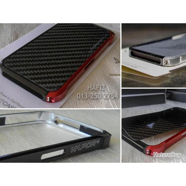 Element Case Coque pour iPhone, Couleur: Silver, Modele: Vapor 4, Smartphone: Apple iPhone 4 / 4S