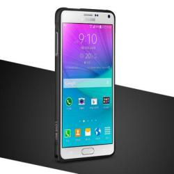 LOVE MEI Coque Bumper Aluminium Ultra Leger pour iPhone Samsung, Couleur: Noir Black 2, Smartphone: