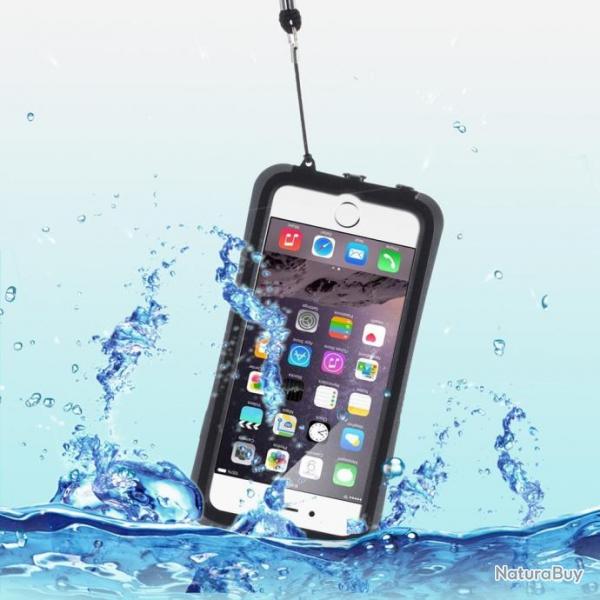 IPEGA Coque Etanche Waterproof iPhone Samsung Galaxy Note, Couleur: Noir/Blanc , Smartphone: Apple