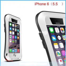 LOVE MEI POWERFUL Coque Anti Choc pour iPhone Samsung, Couleur: Blanc, Smartphone: Apple iPhone 6/6