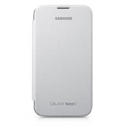 Coque Etui Samsung Flip S View Cover, Couleur: Blanc, Modele: Flip Cover, Smartphone: Samsung Galax