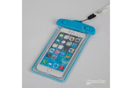 Etui housse etanche iPhone iPad Samsung Passeport Argent, Couleur: Bleu,  Modele: smartphone - Coques de protection pour téléphone et tablette  (4134106)