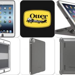 Coque Anti Choc OtterBox Defender pour iPad, Couleur: Glacier Gris / Blanc , Smartphone: Apple iPad