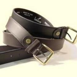 Ceinture en cuir.