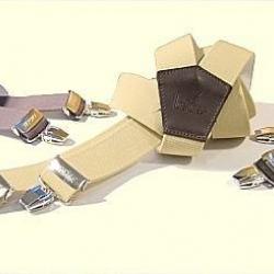 Bretelles à pinces Gris