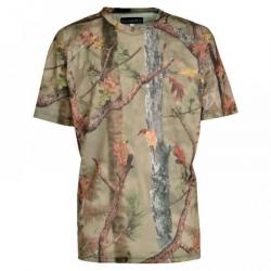 Tee shirt de chasse Percussion Palombe GhostCamo Forest à manches courtes