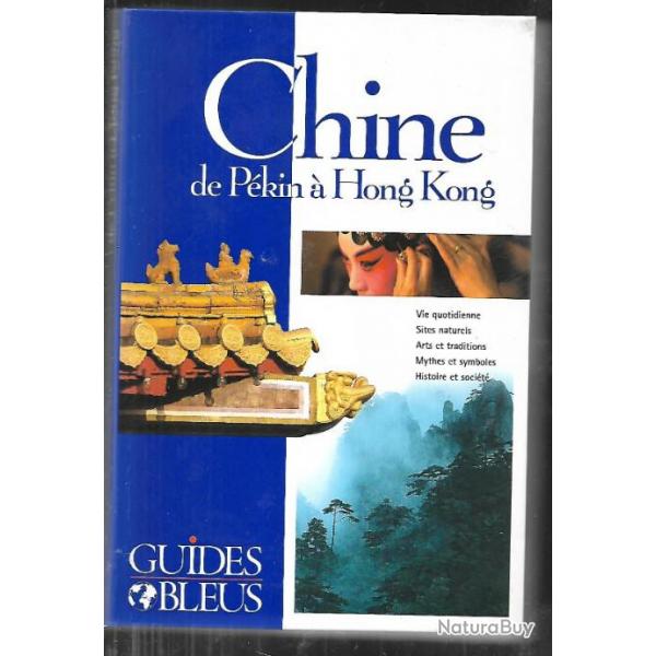 chine de pkin  hong kong guides bleus + GUIDE petit fut et guides marcus sursis