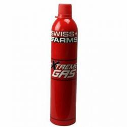 Bouteille GAZ Airsoft Swiss Arms Extreme Gas Avec Silicone 600ml - 603506