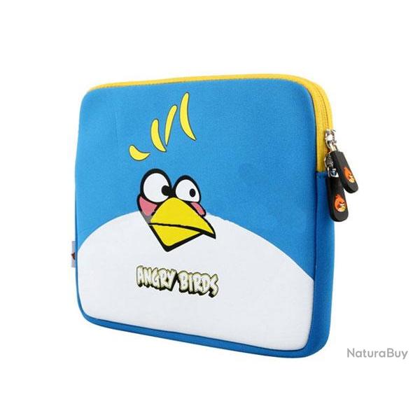 ANGRY BIRDS Housse Sacoche iPad & Tablette 10", Couleur: Bleu