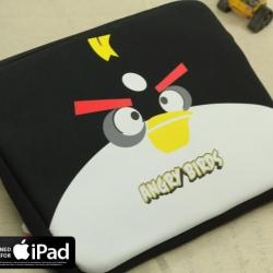 ANGRY BIRDS Housse Sacoche iPad & Tablette 10", Couleur: Noir