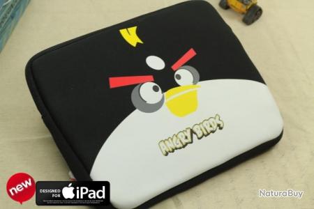 ANGRY BIRDS Housse Sacoche iPad & Tablette 10, Couleur: Noir