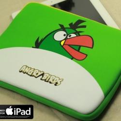 ANGRY BIRDS Housse Sacoche iPad & Tablette 10", Couleur: Vert