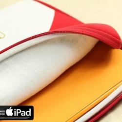 ANGRY BIRDS Housse Sacoche Poignee iPad Tablette 10", Couleur: Bleu