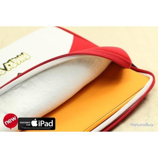 ANGRY BIRDS Housse Sacoche Poignee iPad Tablette 10", Couleur: Bleu