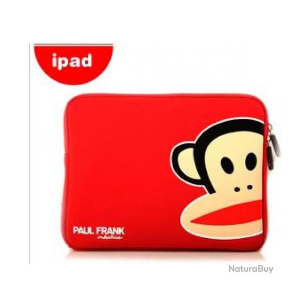 PAUL FRANK JULIUS Housse Etui Neoprene iPad Tablette 10", Couleur: Rouge Red 1