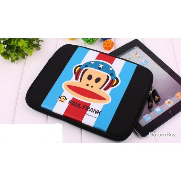 PAUL FRANK JULIUS Housse Etui Neoprene iPad Tablette 10", Couleur: Noir Black 3