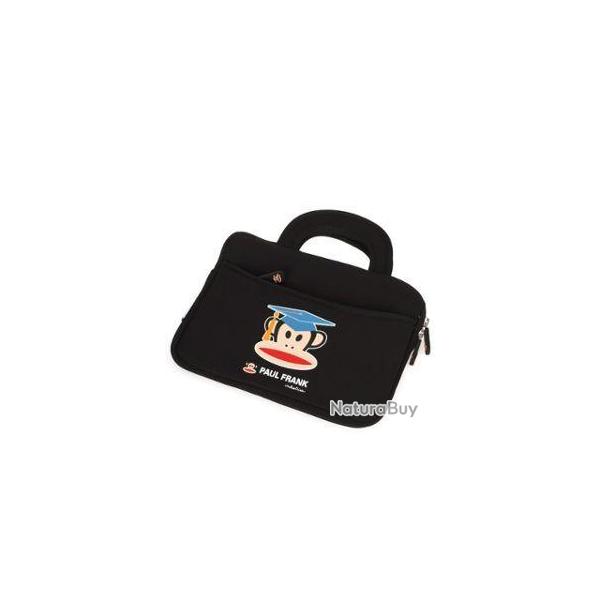 PAUL FRANK Housse Sacoche Poignee Neoprene iPad Tablette 10", Couleur: Noir Black 4
