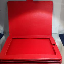 Etui Portefeuille Cuir pour iPad 1, Couleur: Rouge