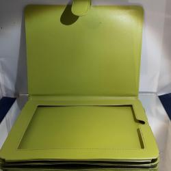 Etui Portefeuille Cuir pour iPad 1, Couleur: Vert