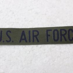 Insigne tissus à coudre US AIR FORCE ( Longueur : 16cm )
