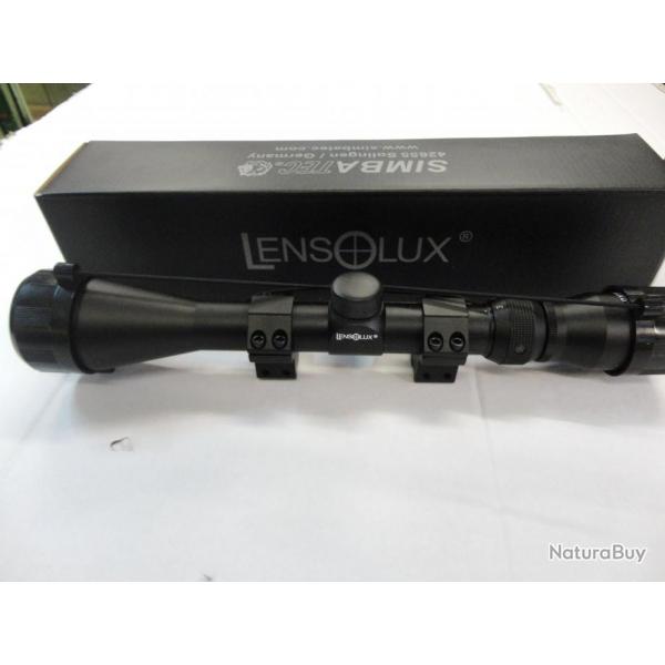 1169 - LUNETTE 3.9 X 40 LENSOLUX - NEUF!!!!!