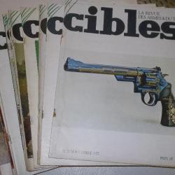 Lot de 15 revues cibles de 1972 a 1975 collector