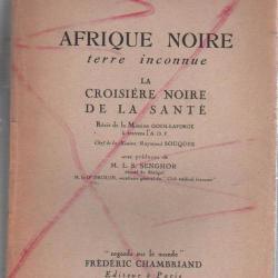 tracteur latil diesel , afrique Noire terre inconnue - La Croisière Noire de la Santé