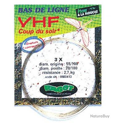 BAS DE LIGNE BACKING RAGOT VHF - COUP DU SOIR 3.6 17.5/100 2.2 55/100 4X