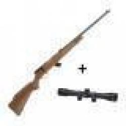PACK SAVAGE STEVENS 300 GTBS BOIS  LUNETTE 4x32 + SILENCIEUX  22 LR  (779872)