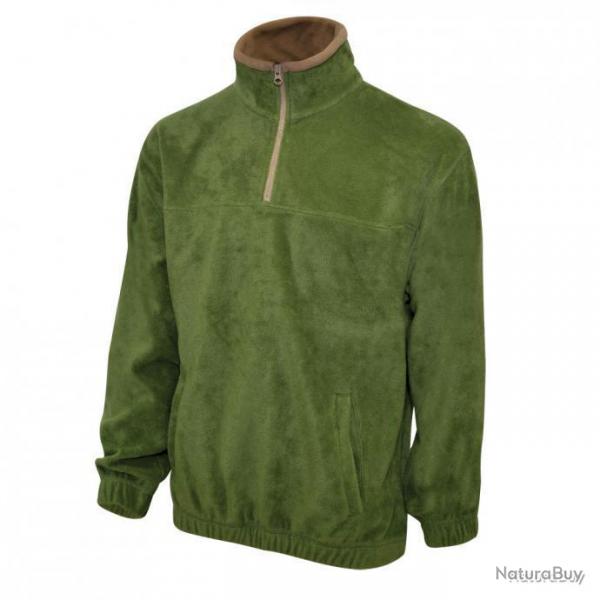 pull polaire chasse kaki de luxe Taille 5